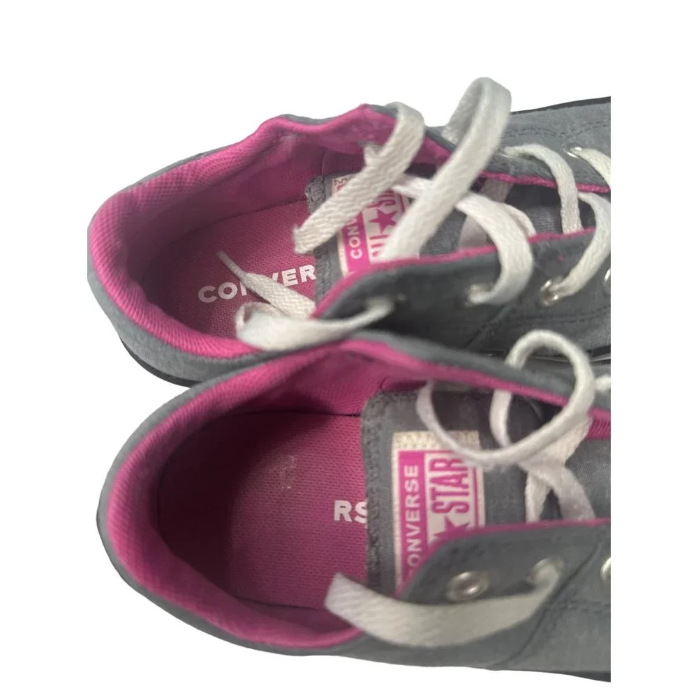 Converse Size 2.5 Gray with Pink Interior Chuck Taylor‎
